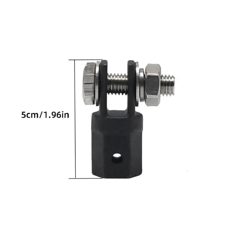 1/2" Scissor Jack Adapter Steel Drill Wrench Car Jack Tool Jack Adapter Tool Nixie