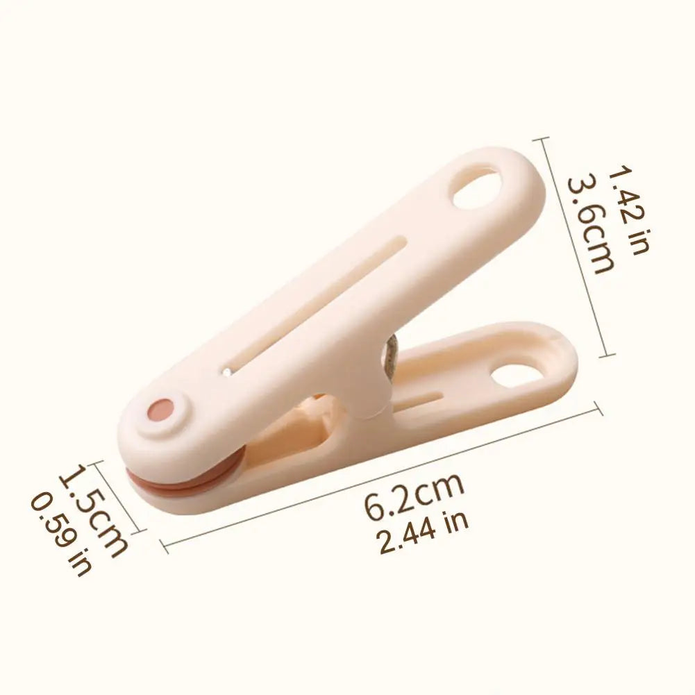 Heavy Duty Windproof Plastic Clothespins, Anti-Slip, 12pcs Laundry Clothespins Nixie