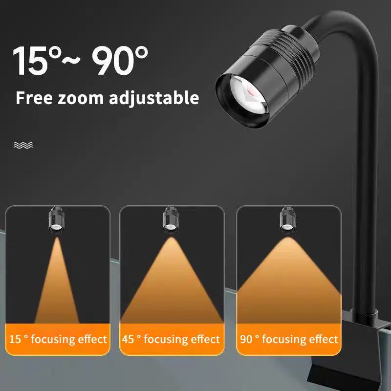 3W LED Nano Aquarium Spotlight – Fish Tank Lamp for Aquascape Aquarium Spotlight Nixie