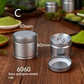 Mini Airtight Matcha Tin – Sealed Spice & Tea Storage Jar Spice Storage Tin Nixie C