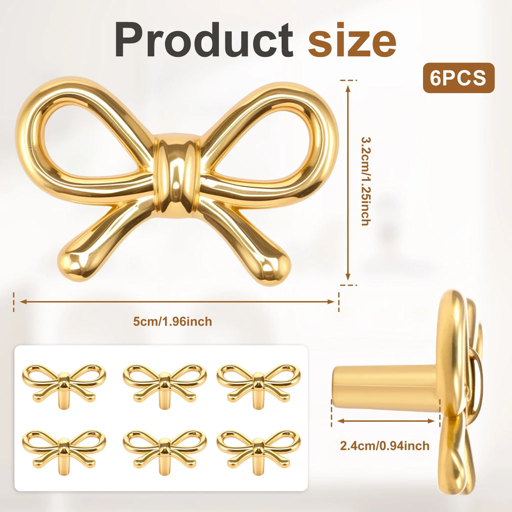 Brass Vintage Flower Cabinet Knobs | Set of 4 Drawer Pulls