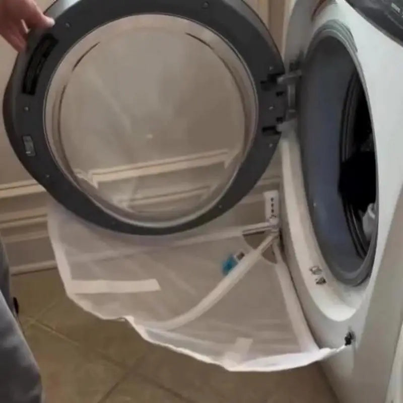 Foldable Washing Machine Lint Filter Net | Fine Mesh Hair Catcher Washing Machine Filter Nixie