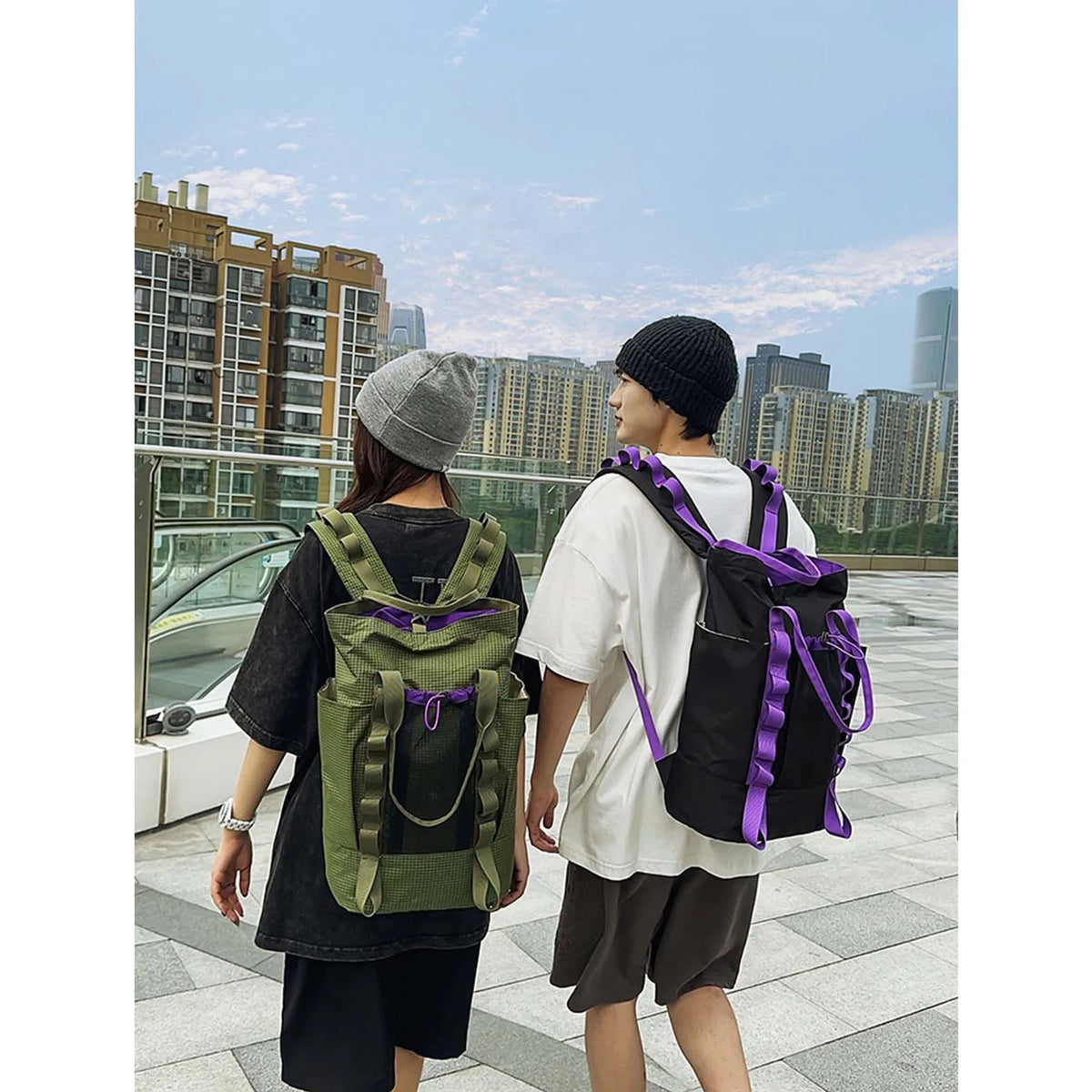 Large Capacity Nylon Travel Backpack – Hiking & Campus Travel Backpack Nixie