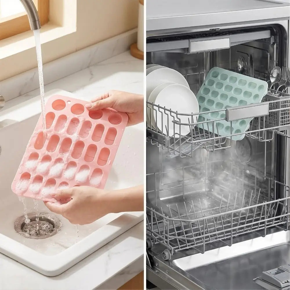 Silicone Capsule Mold 28-Cavity – Candy, Gummy & Chocolate Tray Silicone Baking Mold Nixie