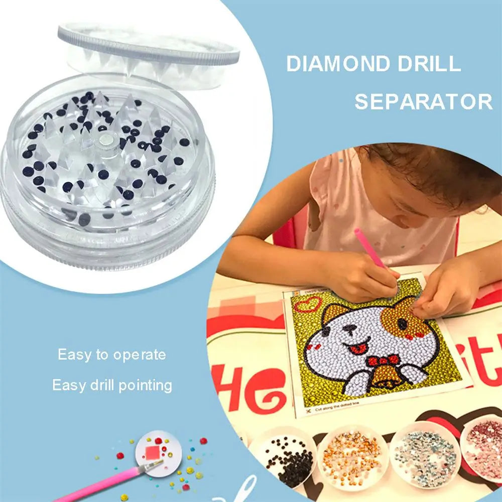 Diamond Painting Drill Separator Tool – Square & Round Drills Diamond Painting Tool Nixie