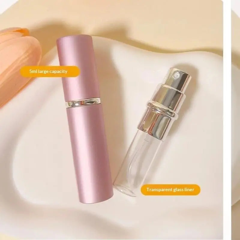 Portable Aluminum Refillable Perfume Atomizer 5ml – Travel Spray Perfume Atomizer Nixie