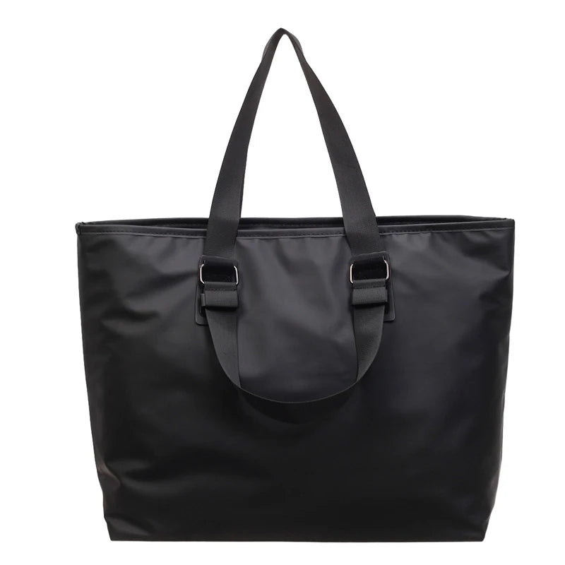 Nixie Minimalist Women's Waterproof Nylon Tote Bag | Large