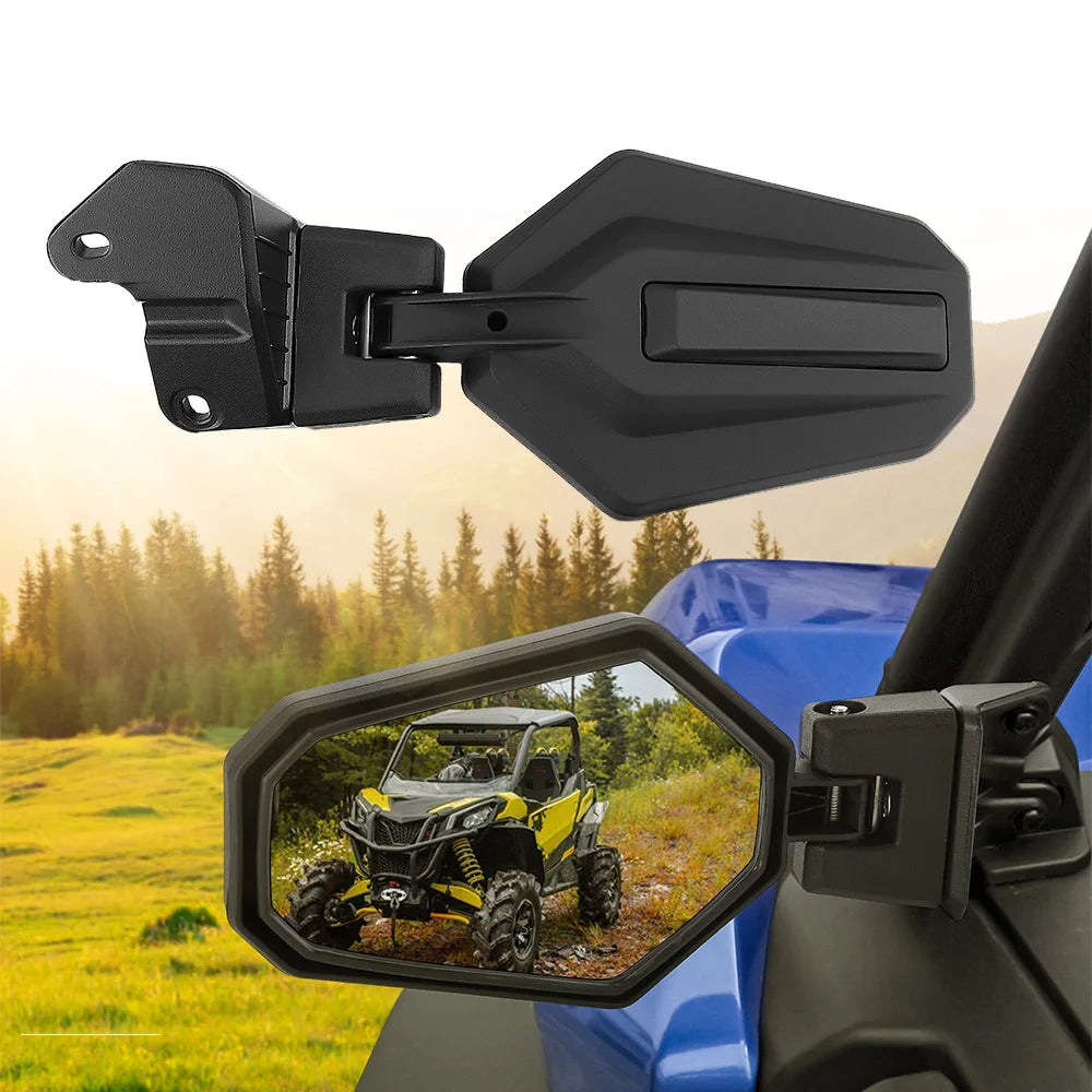 Folding Side Mirrors 715003639 – Can-Am Maverick & Commander UTV Side Mirrors Nixie