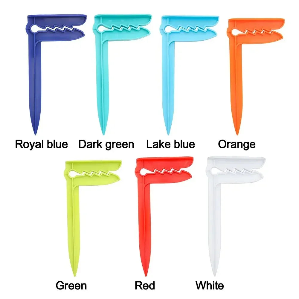 4PCS Beach Towel Clips – Outdoor Camping Mat & Clothes Pegs Outdoor Towel Clips Nixie