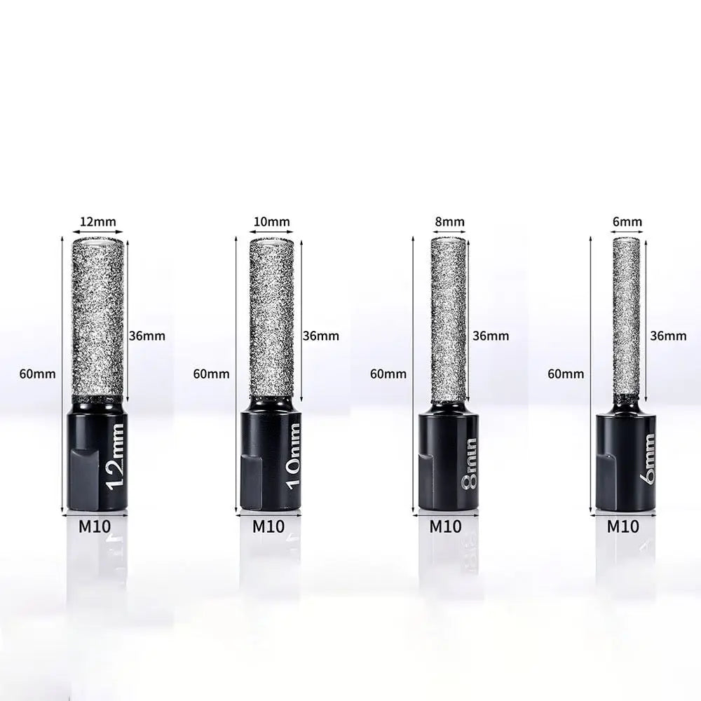 M10 Diamond Brazed Tile Drilling Bit 6-12mm | Angle Grinder Diamond Drill Bit Nixie
