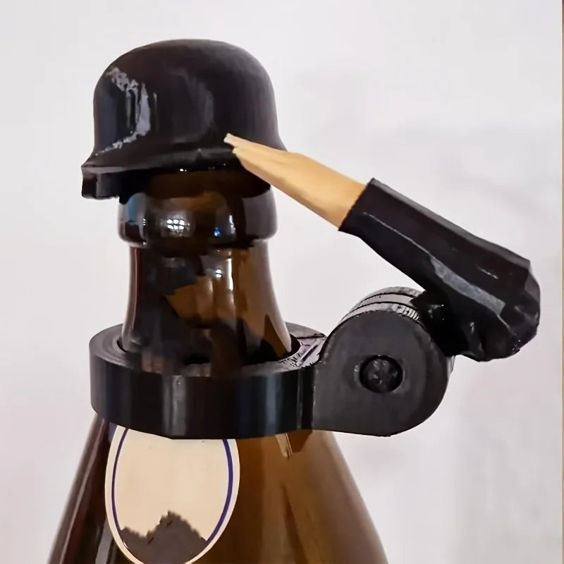 Beer Bottle Cap Sculpture Ornament – 4 Seasons Bar Décor Gift Collectible Sculpture Nixie