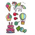 Kids Cartoon Animal Temporary Tattoo Stickers – 1 or 10 Sheets Temporary Tattoo Stickers Nixie 1pcs WK127