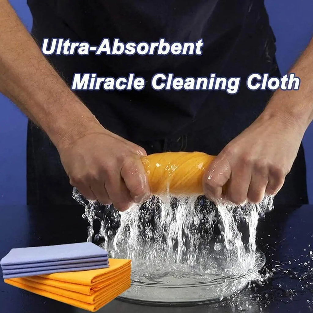 8-Pack Super Absorbent Chamois Towels – Car & Home Cleaning Chamois Cleaning Towels Nixie