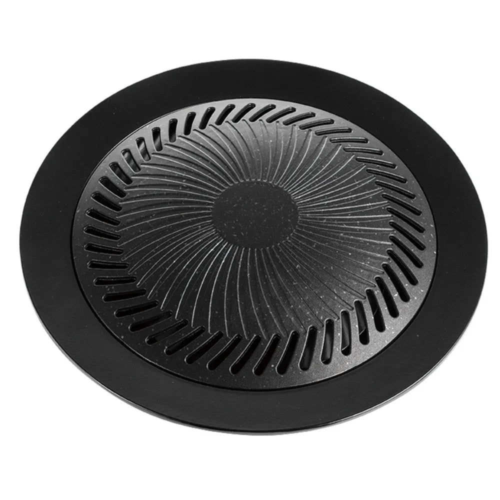 KOSUN Aluminum Korean Grill Pan – Nonstick Portable BBQ Tray Grill Pan Nixie 1PCS