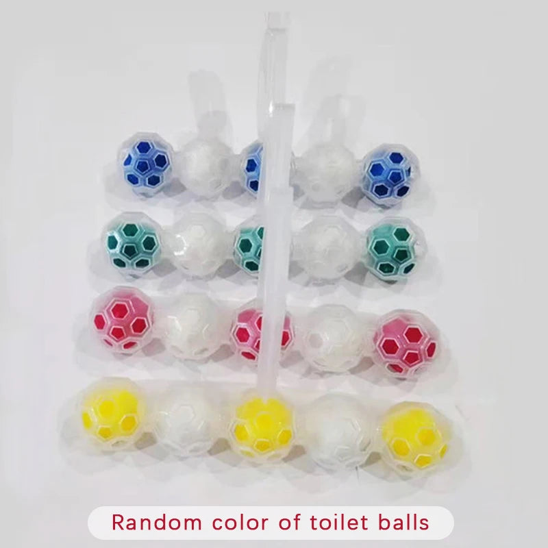 Toilet Cleaning Balls – 4 Fragrances, Blue Bubble Deodorizer Toilet Bowl Cleaner Nixie 1
