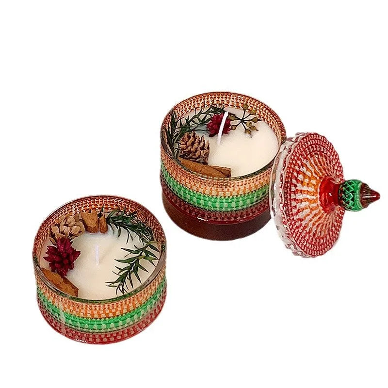 Nixie Handmade Soy Wax Scented Candle – Fir Fragrance Gift Scented Candle Nixie