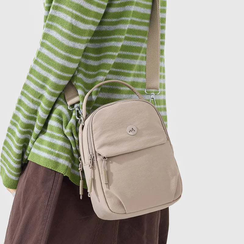 Women's Mini Crossbody Phone Bag – Lightweight Canvas Oxford Crossbody Bag Nixie