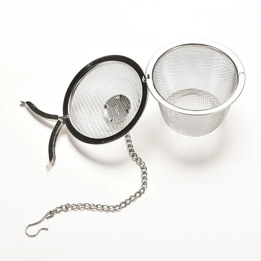 Stainless Steel Tea Ball Infuser – Loose Leaf & Herbal Mesh