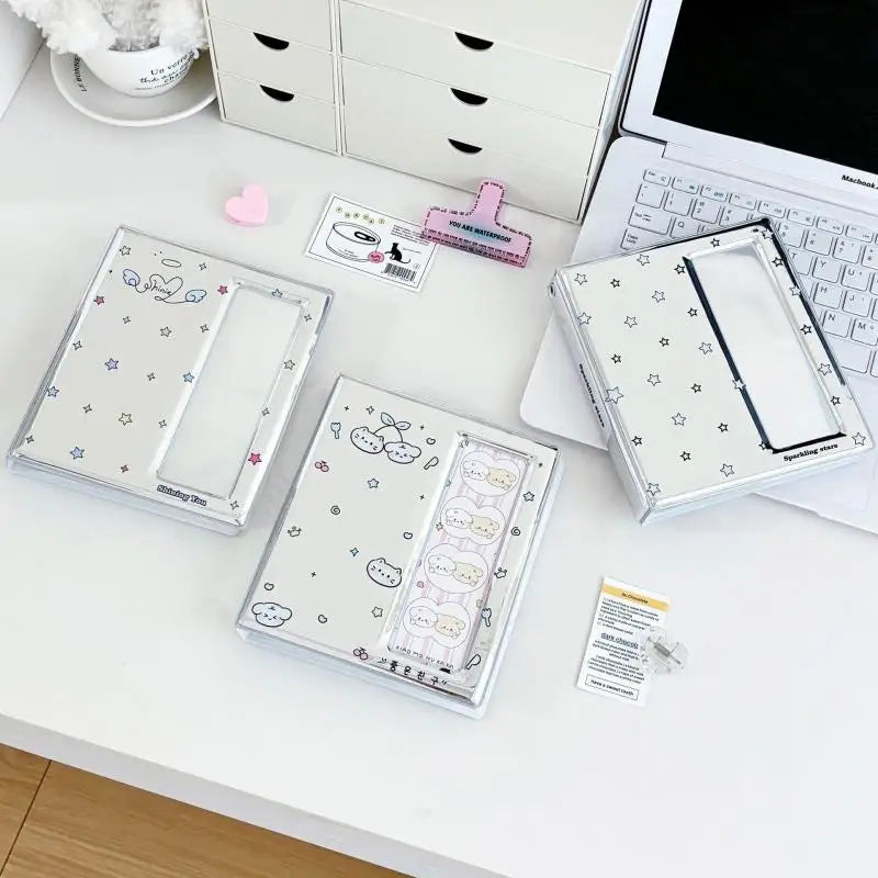 4-Grid Photo Strip & Card Album – Holds 40 Strips & 20 4x6 Photos Photo Strip Album Nixie