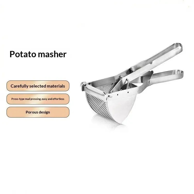Stainless Steel Potato Ricer & Masher – Heavy Duty | Nixie Potato Ricer Nixie
