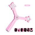 4-in-1 Cat Eye Nail Art Magnet Stick | Glass Bead Gel Tool Nail Art Magnet Tool Nixie Pink