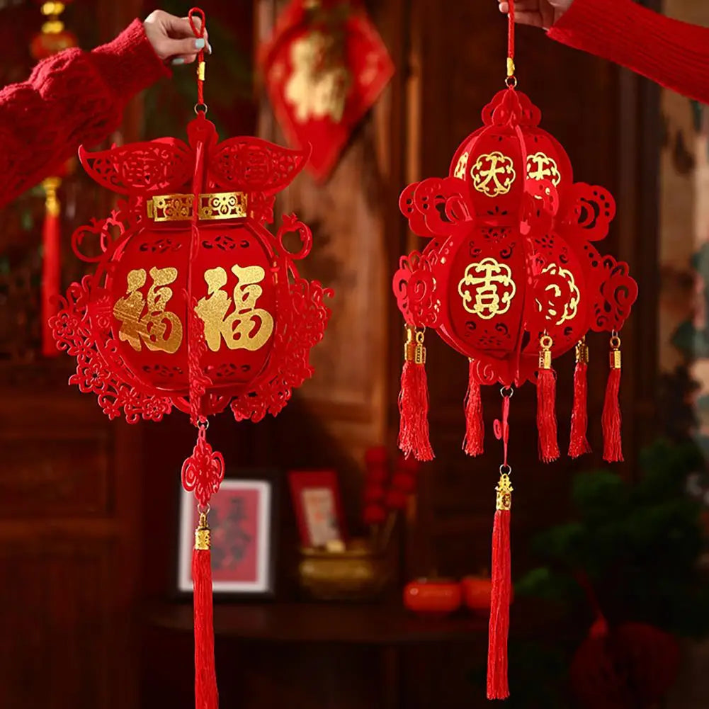 2026 Chinese New Year Horse Lantern | Traditional Palace Decor Festive Hanging Lantern Nixie