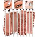 9-Piece Soft Eye Makeup Brush Set – Eyeliner & Eyeshadow Eye Makeup Brush Set Nixie Other