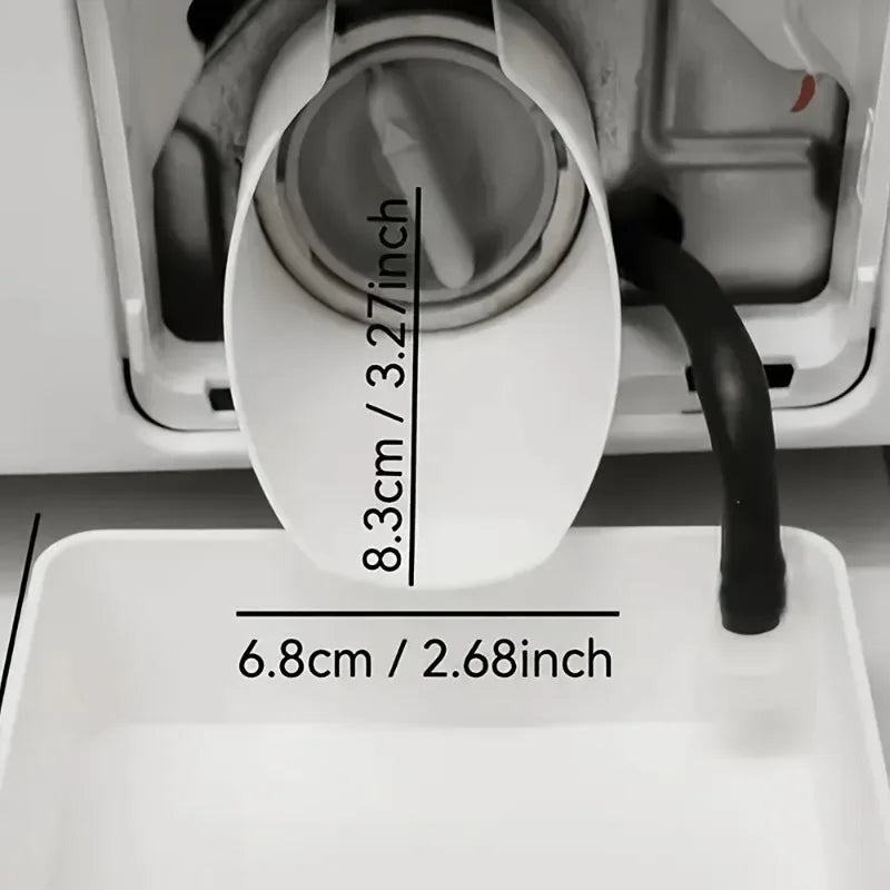 Washing Machine Drain Funnel Anti-Overflow Nozzle Replacement