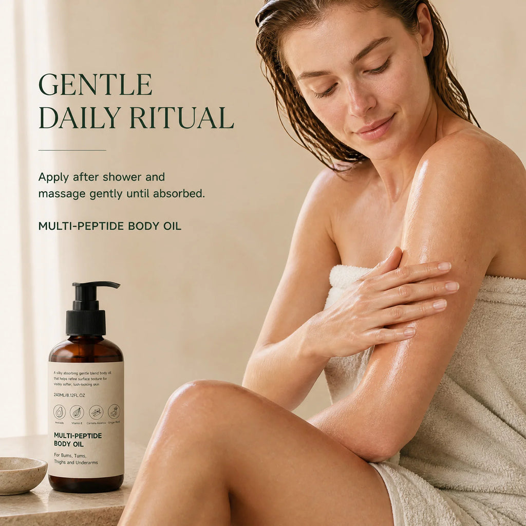 240ml Nixie Body Massage Oil – Moisturizing & Non-Greasy Body Massage Oil Nixie