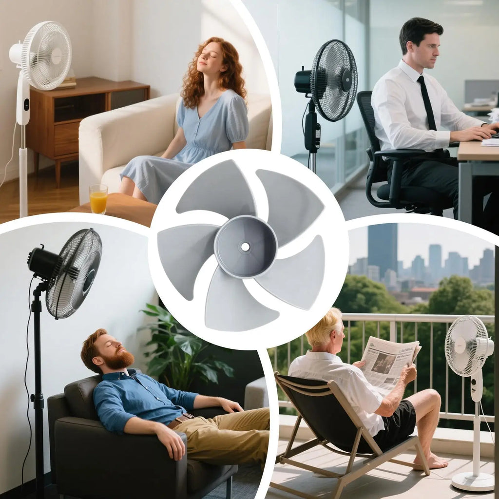 Universal Replacement Fan Blades for Floor & Desk Fans Fan Replacement Blades Nixie