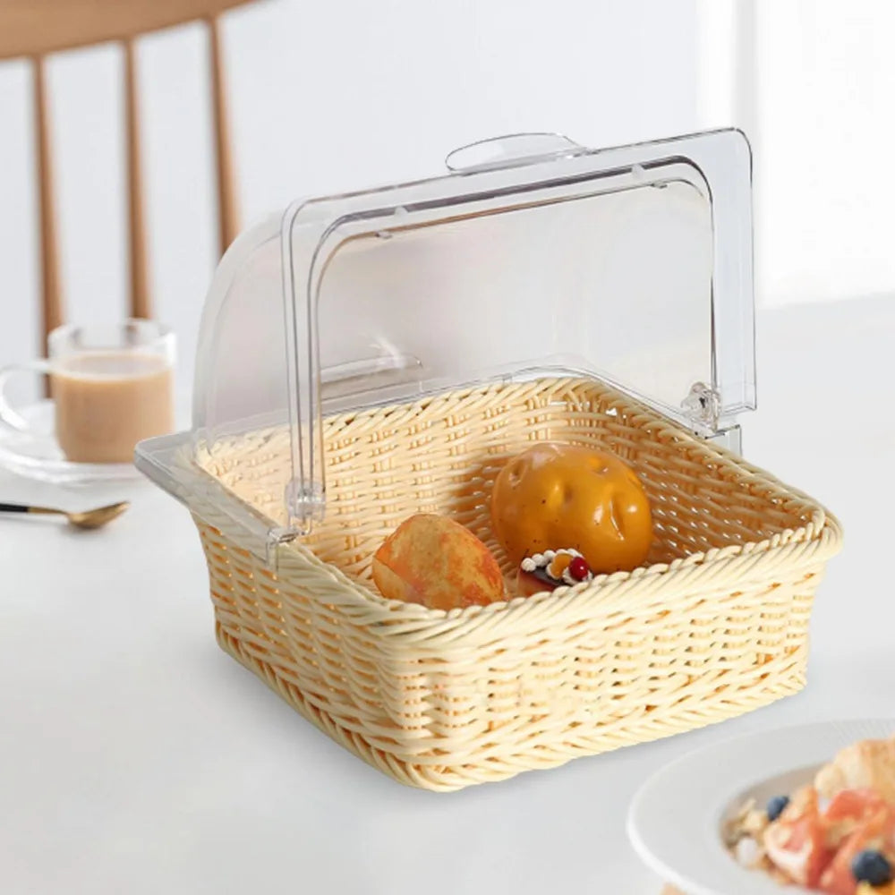 Transparent Food Display Cover Dustproof Dome Lid for Pastries Food Display Cover Nixie