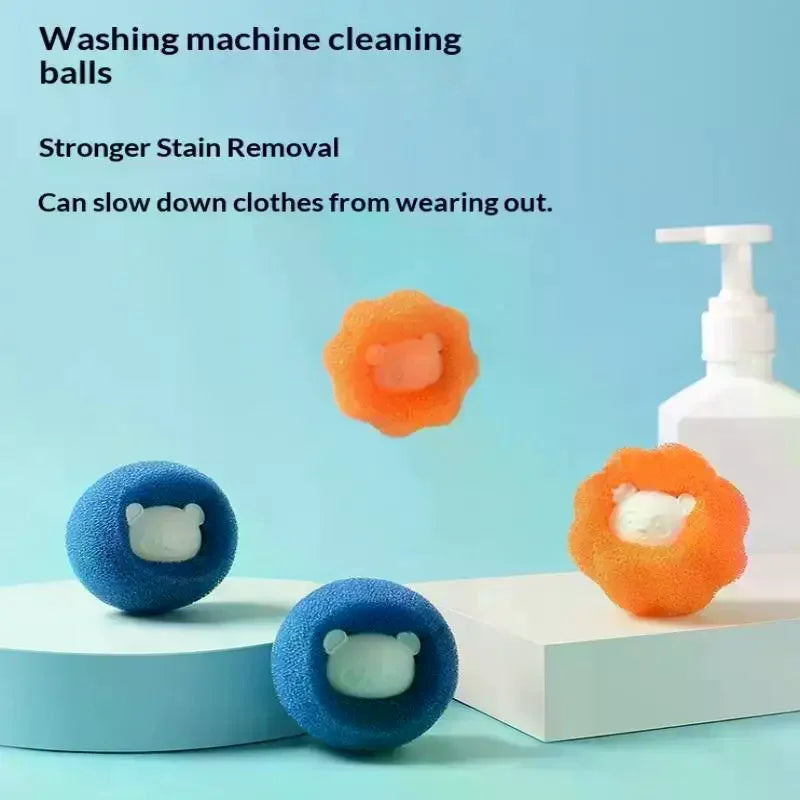 9-Pack Reusable Laundry Balls – Pet Hair & Lint Remover Laundry Balls Nixie