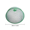 Round Mesh Food Cover – Insect-Proof Dish Lid for Outdoors Mesh Food Cover Nixie Green