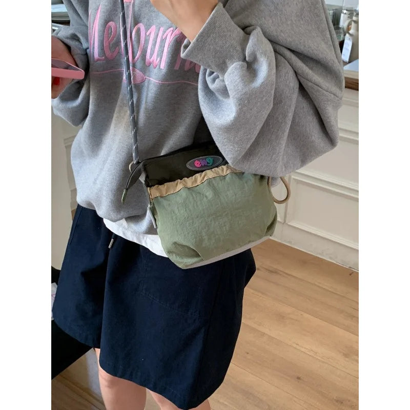 Women's Color-Block Nylon Mini Crossbody Phone Bag | Nixie Crossbody Bag Nixie