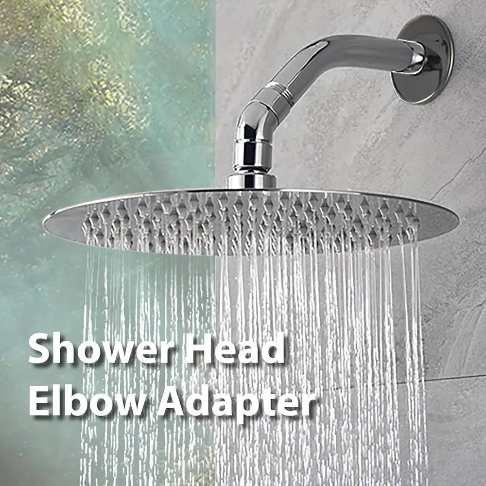 Copper 135° Shower Head Elbow Adapter | G1/2 Arm Extender Shower Arm Adapter Nixie