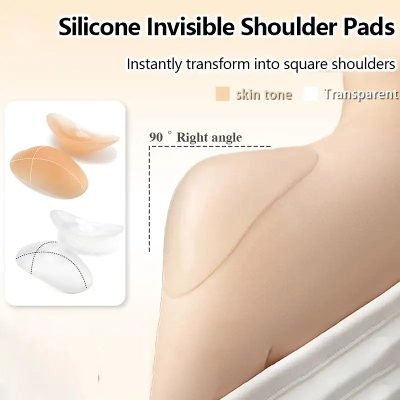 Enlarged Right Angle Silicone Shoulder Pads 8.5mm – Stage Wear Shoulder Pads Nixie