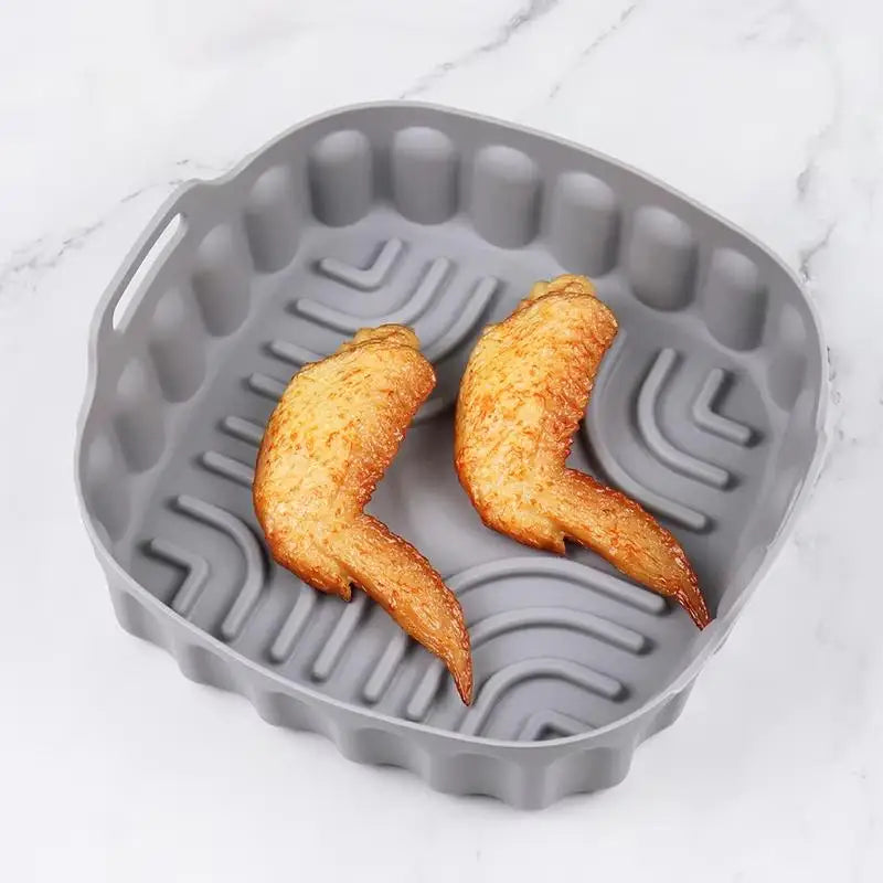 Reusable Silicone Air Fryer Liners – Non-Stick BPA-Free Pads Air Fryer Liner Nixie