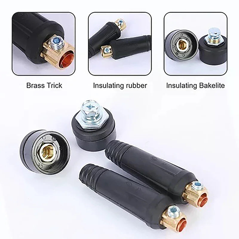 DKJ10-25 European Welding Connector Quick Cable Fitting