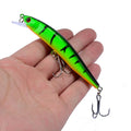 Floating Minnow Fishing Lure 3D Eyes Crankbait 10cm Hard Bait Fishing Lure Nixie 4