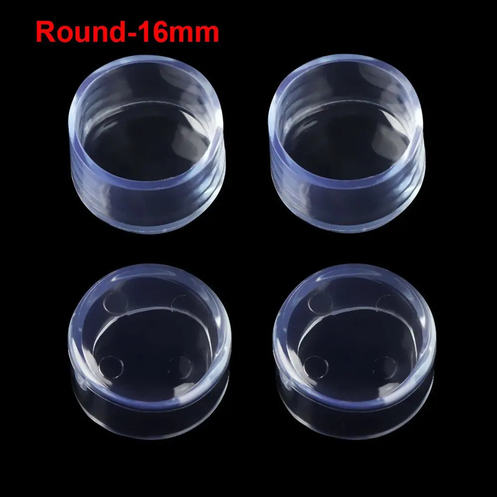 4-Pack Silicone Chair Leg Caps – Non-Slip Floor Protectors Furniture Leg Protectors Nixie Round-16mm