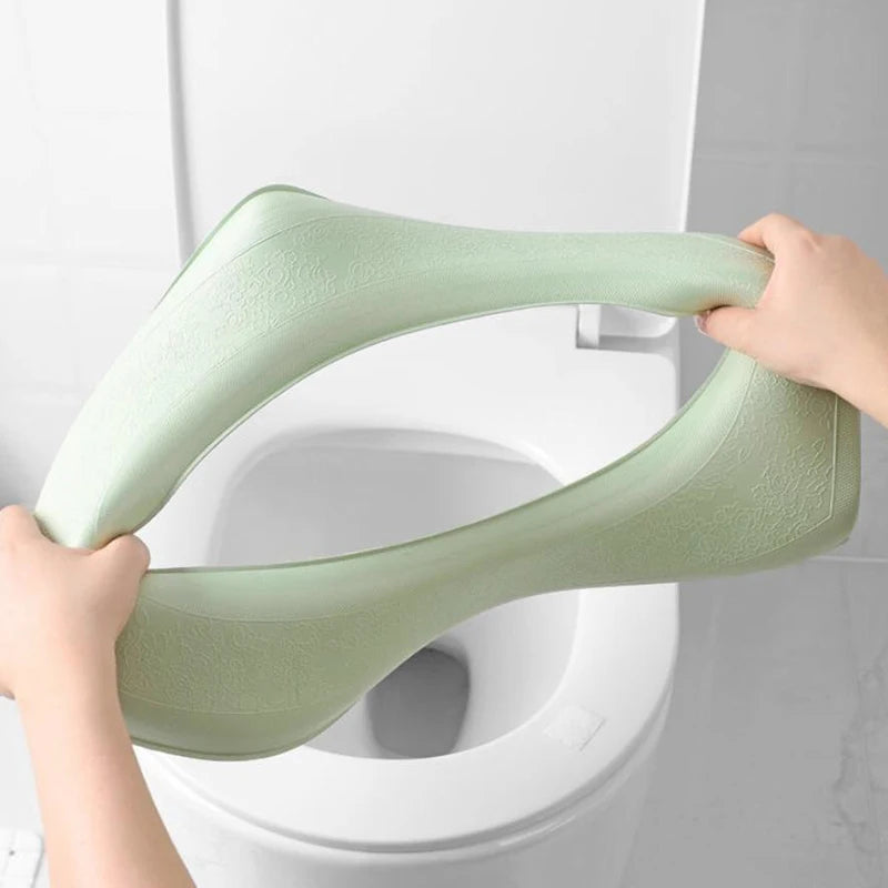 Waterproof Soft Foam Toilet Seat Cover Cushion – Washable O-Shape Toilet Seat Cushion Nixie