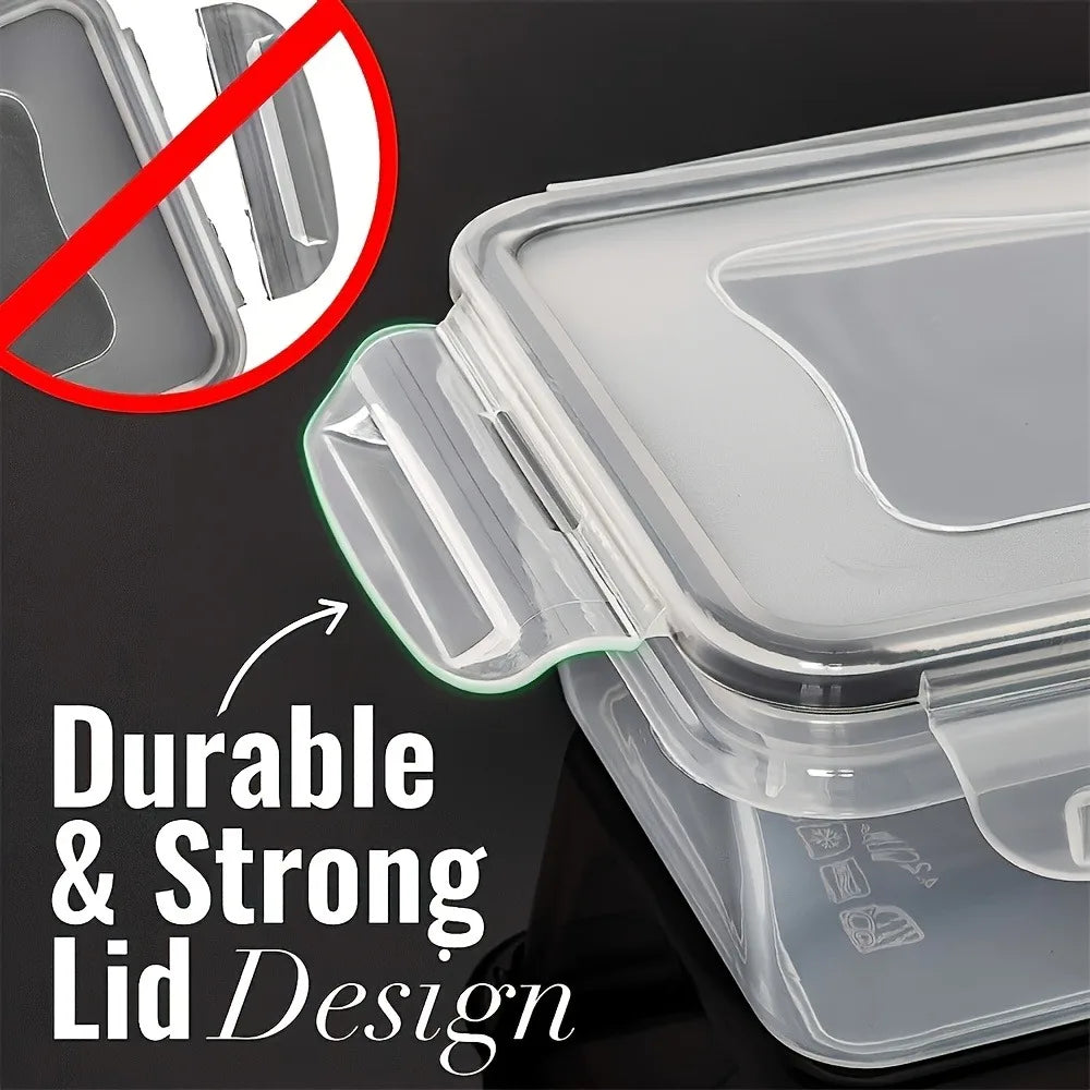 8-PC BPA-Free Airtight Food Containers with Locking Lids Food Storage Containers Nixie