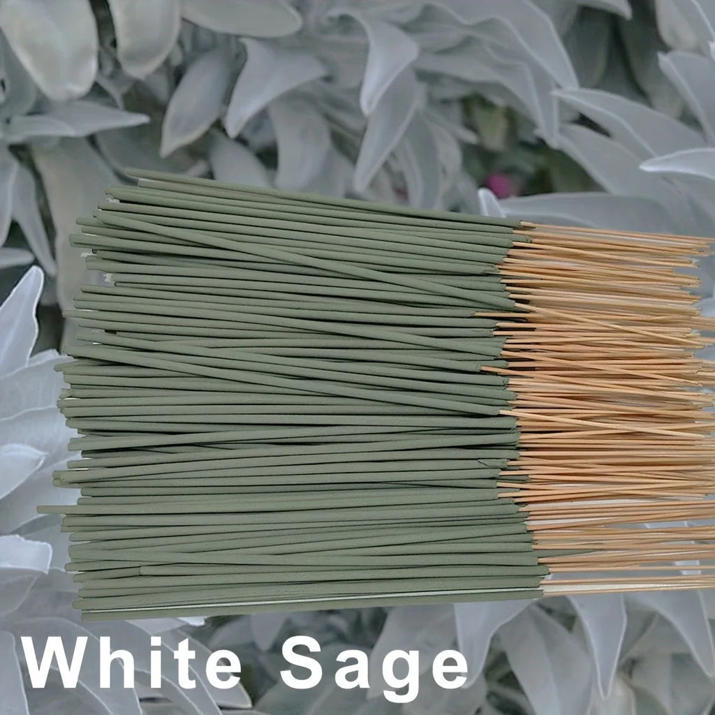 20pcs White Rat Tail Grass Incense Sticks – Yoga & Meditation Incense Sticks Nixie
