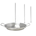 Stainless Steel Vertical Rotisserie Skewer Stand – BBQ Kebab BBQ Skewer Stand Nixie Silver