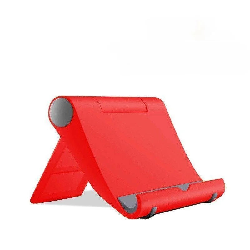 Foldable Phone & Tablet Desk Stand – 270° Adjustable Bracket Phone Desk Stand Nixie Red