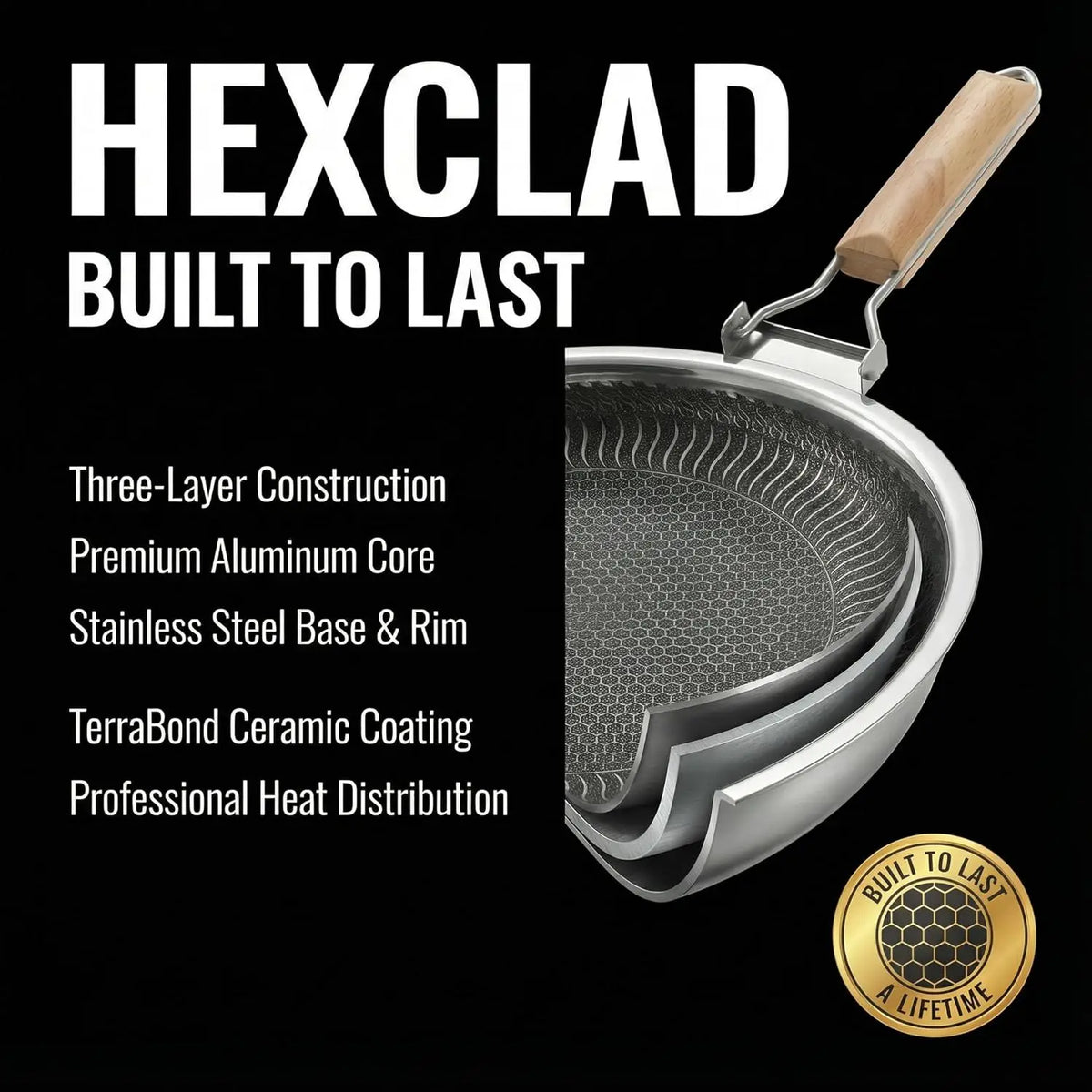 Honeycomb Non-Stick Stainless Steel Griddle Pan 34/38cm BBQ Griddle Pan Nixie