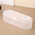 Transparent Stackable Plastic Pencil Box – Large Capacity