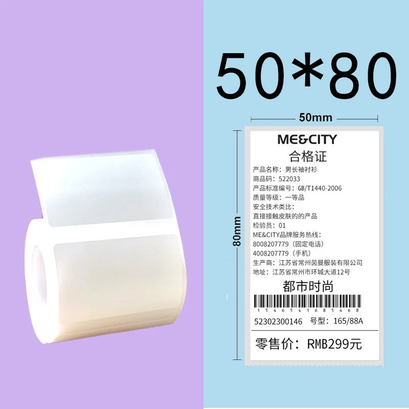 Thermal Label Paper for DETONGER P1 DP23 DP30 DP80 – Waterproof