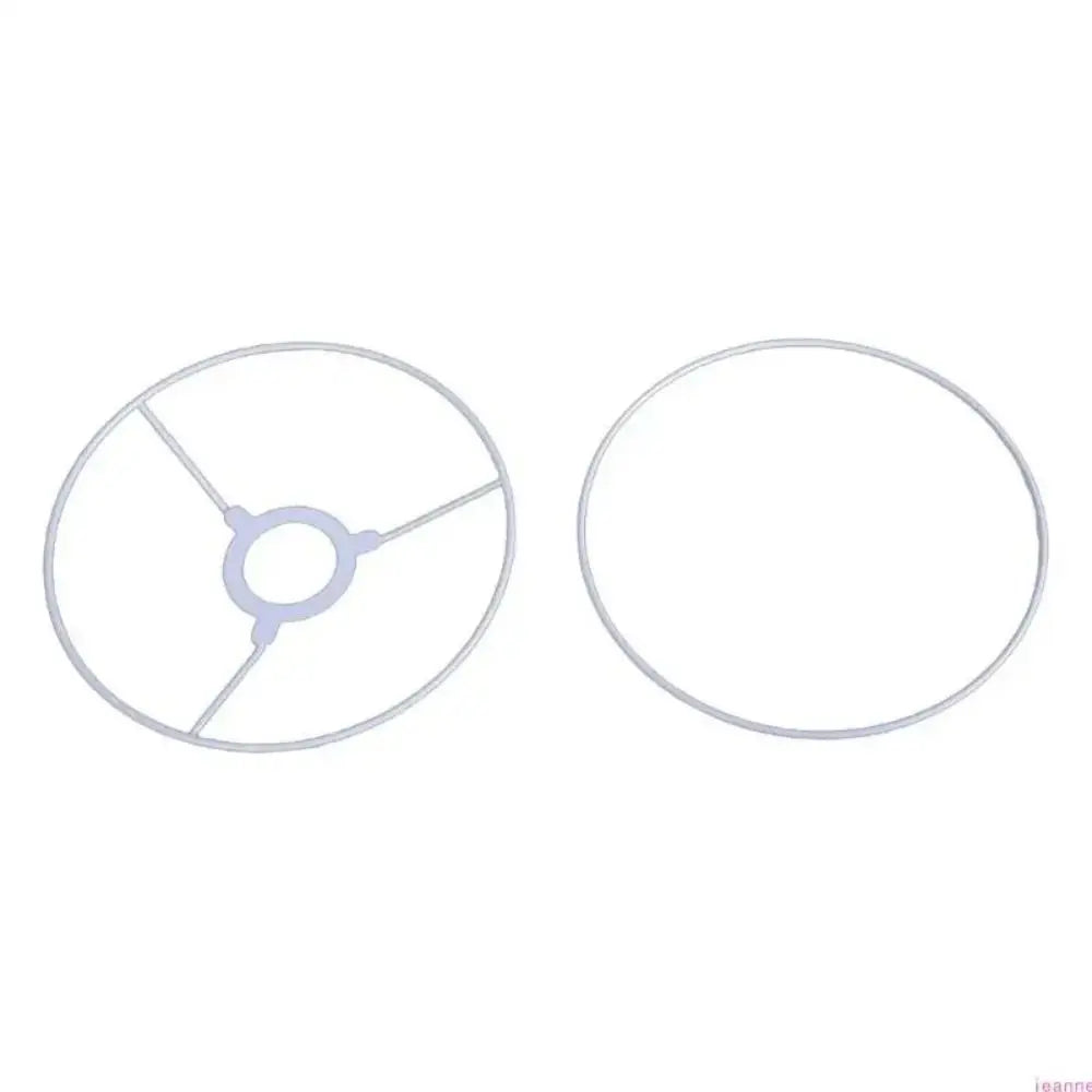 Round Metal Drum Lamp Shade Rings – DIY Light Frame Holder Lamp Shade Frame Nixie