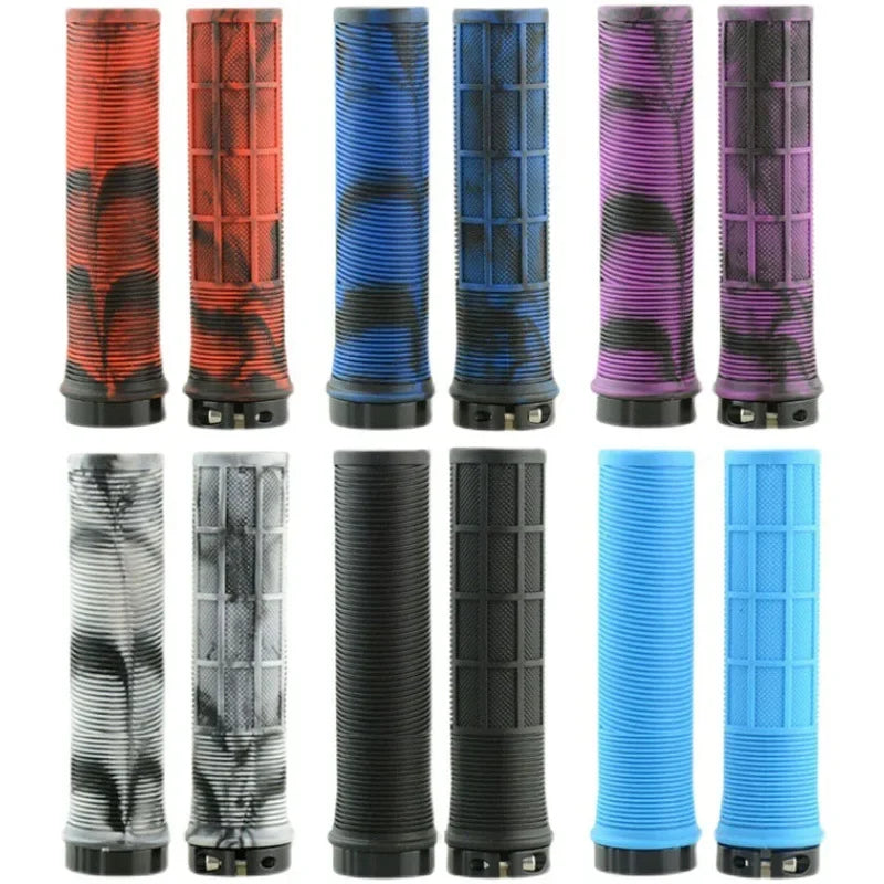 Lock-On MTB Bicycle Bar Grips – Anti-Slip TPR Bike Handles Bicycle Handlebar Grips Nixie